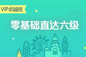 英语零基础直达六级(从头开始学英语)